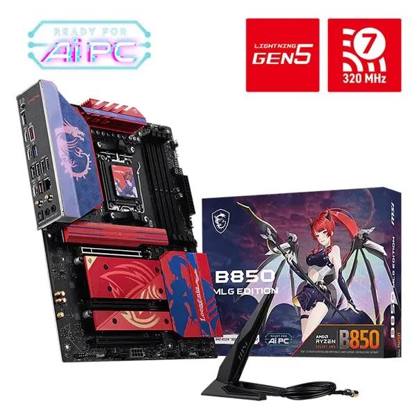 MSI B850 MLG Edition Gaming Motherboards