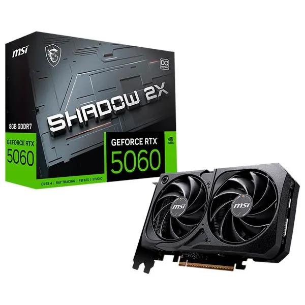 MSI GeForce RTX 5060 8GB Shadow 2X OC