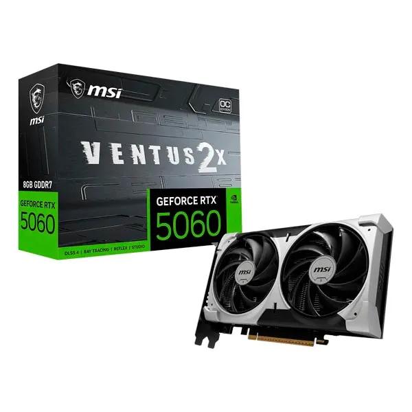 MSI GeForce RTX 5060 8GB Ventus 2X OC V1