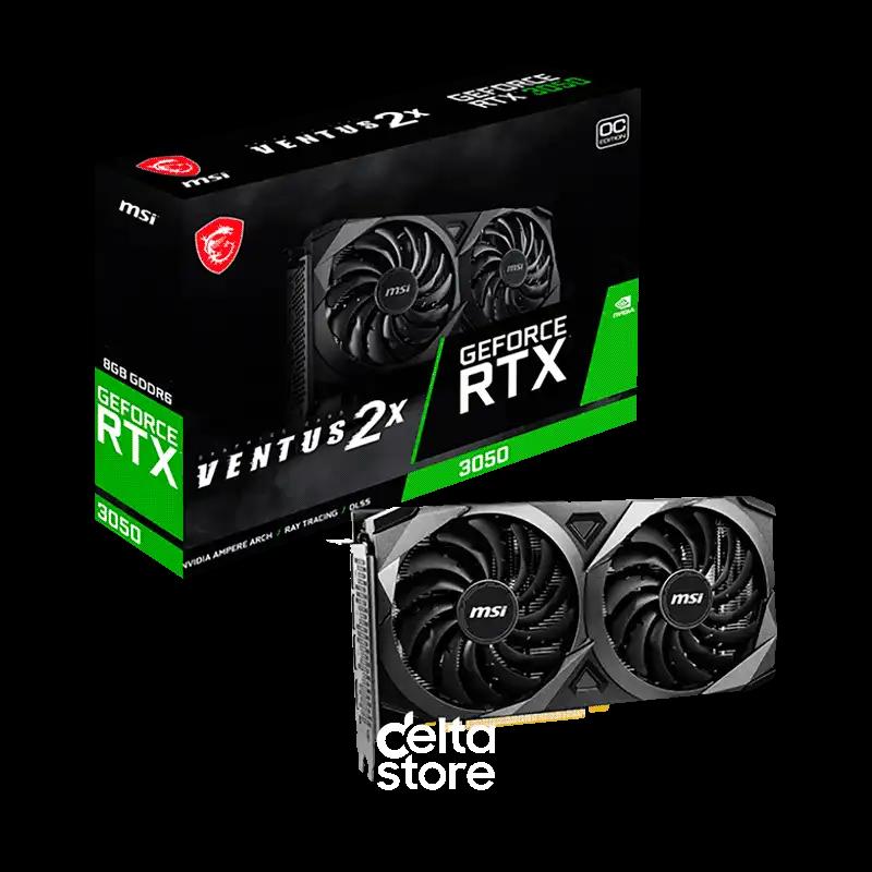 MSI Geforce RTX 3050 Ventus 2X 8GB OC GDDR6
