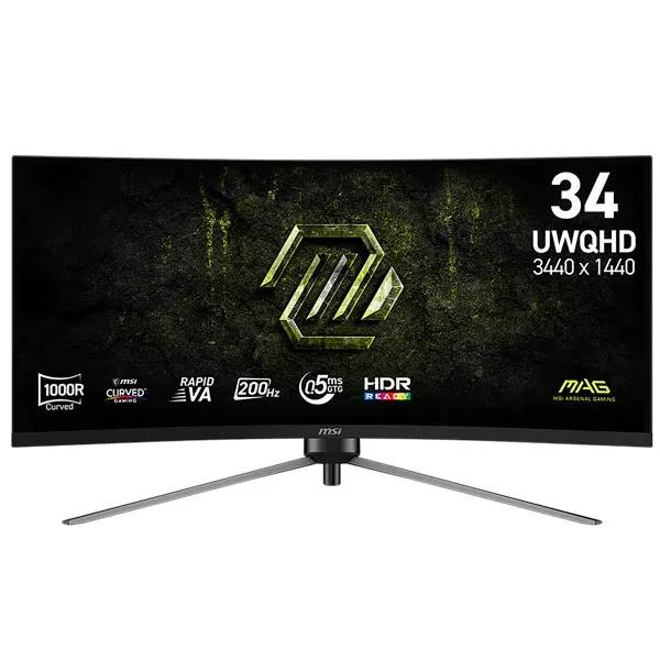 MSI MAG 345CQRF E20 200Hz Curved Gaming Monitor