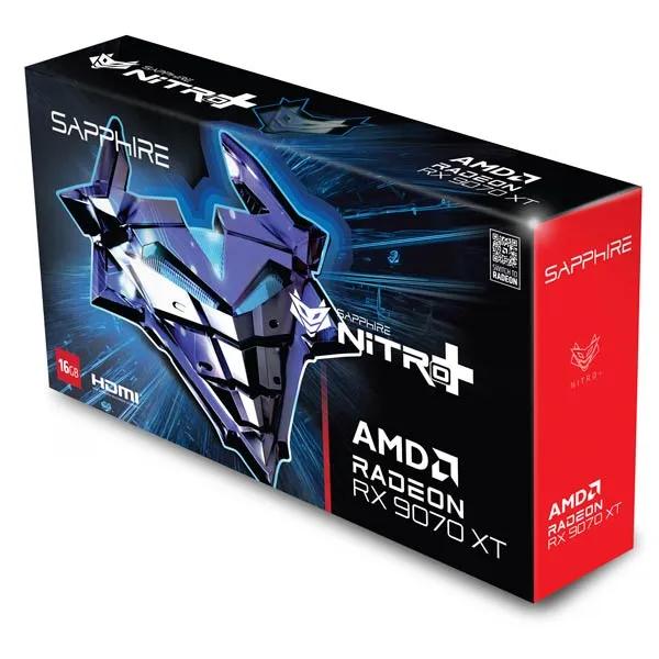 Sapphire Nitro + AMD Radeon RX 9070 XT 16GB
