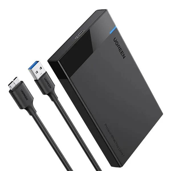 UGREEN US221 USB 3.0 to SATA III Hard Drive Enclosure 30848