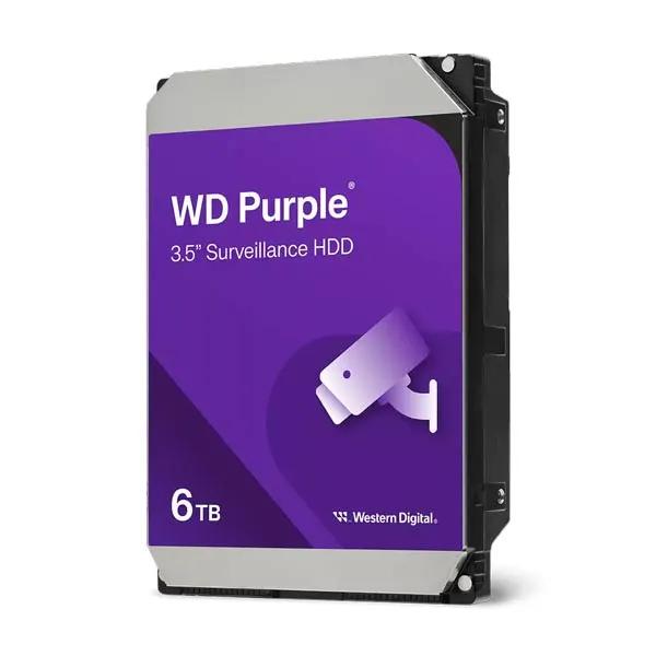 WD Purple Surveillance 6TB 3.5" Hard Drive WD64PURZ