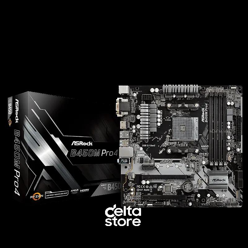 ASRock B450M Pro4