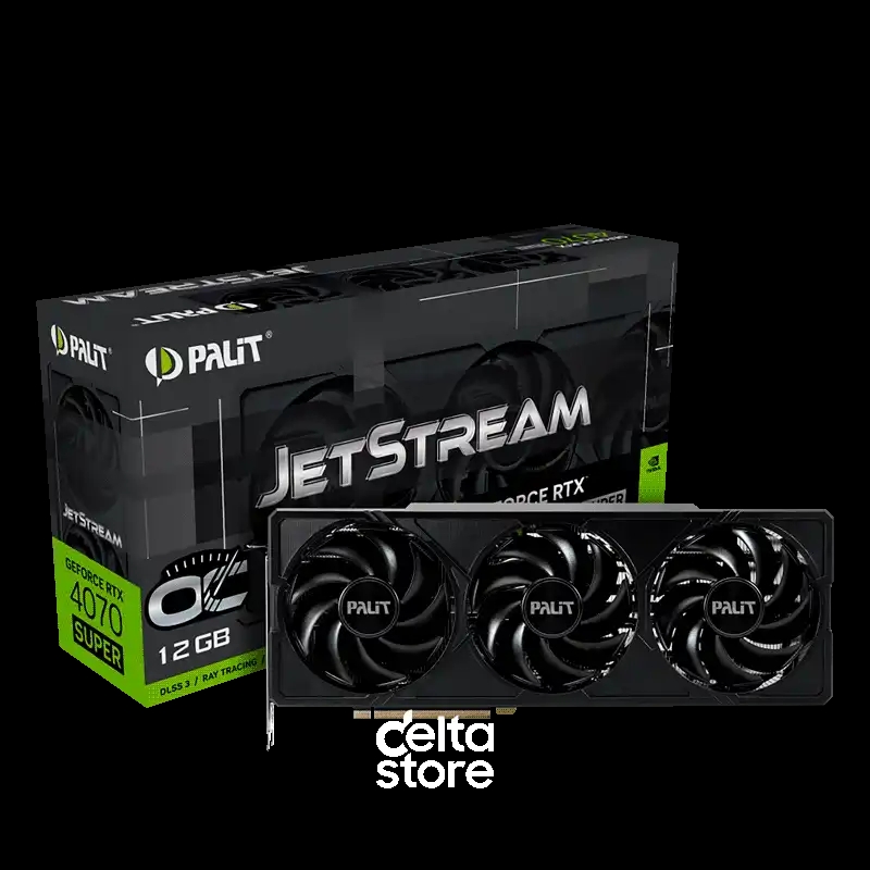 Palit GeForce RTX 4070 SUPER JetStream 12GB GDDR6x OC Palit GeForce RTX 4070 SUPER JetStream 12GB GDDR6x OC